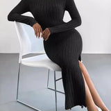 Sierra - Long Sleeve Midi Dress