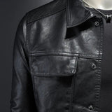 Freddie | Premium Leather Jacket in Motorcycle Style
