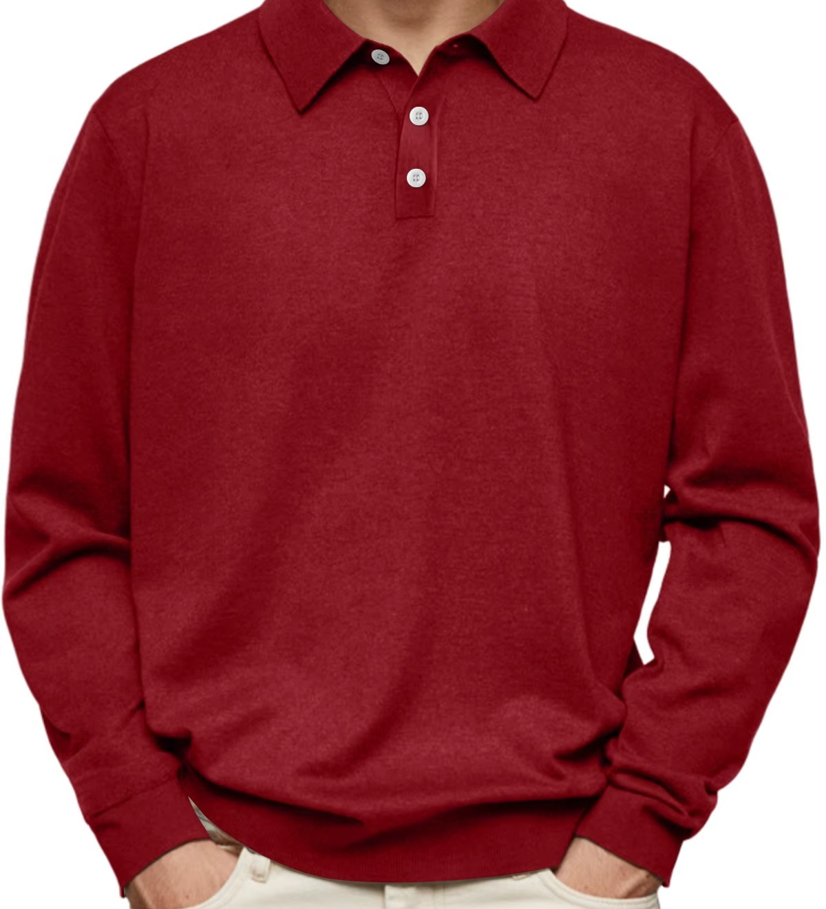 Aiden | Long Sleeve Polo