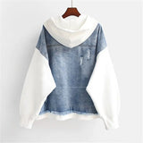 Flurina | Denim Jacket with Hood