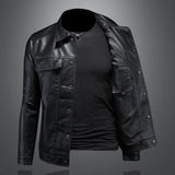 Freddie | Premium Leather Jacket in Motorcycle Style