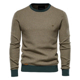 Hayden | Men's sweater with checkered pattern
