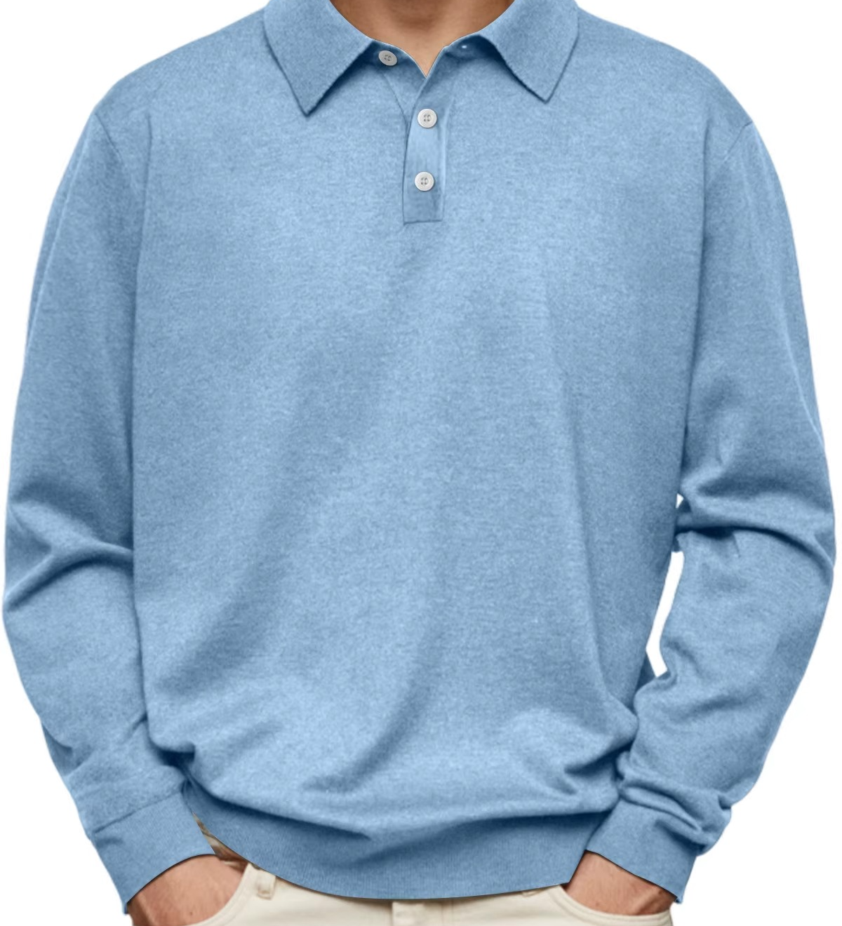 Aiden | Long Sleeve Polo