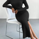 Sierra - Long Sleeve Midi Dress