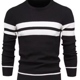 Callum | Stylish men's Sweater with herringbone pattern