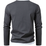 Spencer | Premium long-sleeved T-shirt in combed cotton