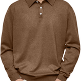 Aiden | Long Sleeve Polo
