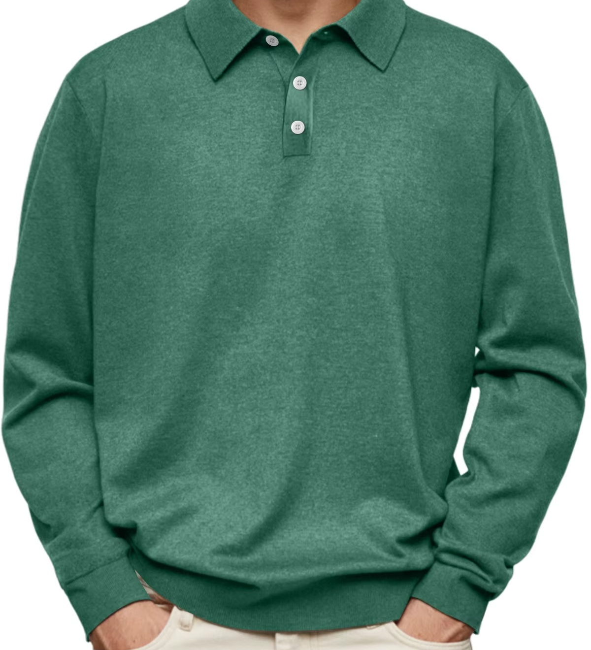 Aiden | Long Sleeve Polo