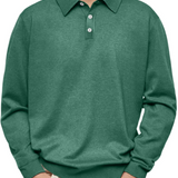 Aiden | Long Sleeve Polo
