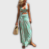 Bianca – Dress with Deep Neckline and Cut-Outs