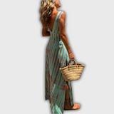 Bianca – Dress with Deep Neckline and Cut-Outs