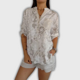 Clarinda – Printed Shirt with Buttons