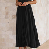 Maria™ | Elegant Pleated Maxi Dress