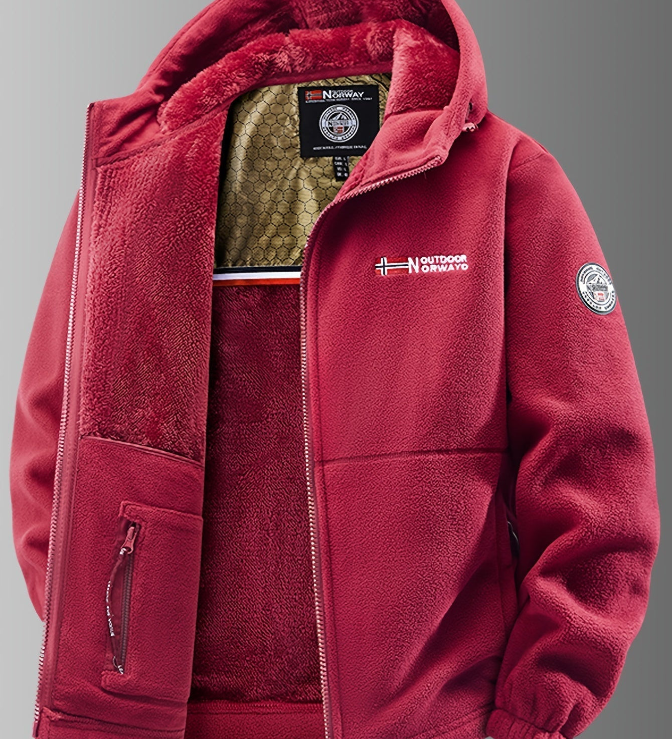 Nathaniel | Thermal Fleece Winter Jacket