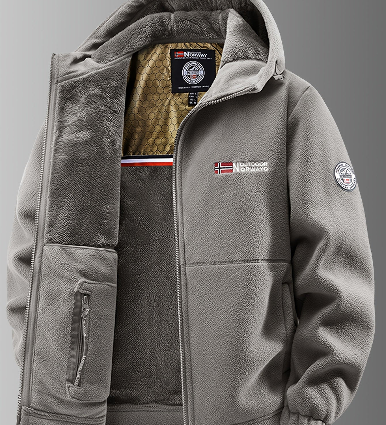 Nathaniel | Thermal Fleece Winter Jacket