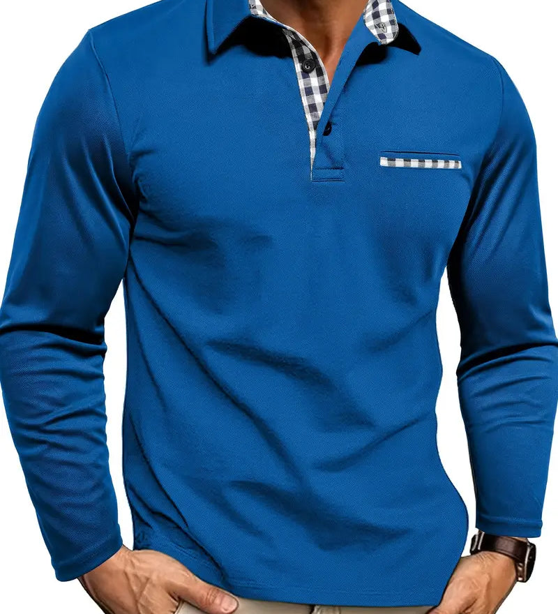 Leon | Long Sleeved Polo Shirt
