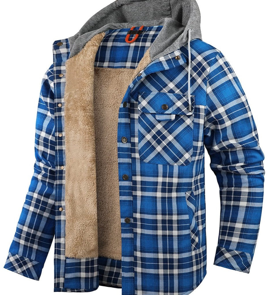 Haiden | Hooded Flannel Jacket