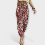 Scarlett – Trousers with Ethnic Print