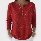 Luca | Long-Sleeved Round Neck Jumper with Buttons