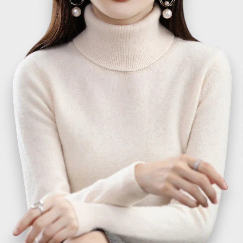 Zoey | Cashmere Roll Neck Jumper