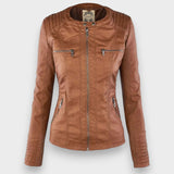 Leni | Leather Biker Jacket