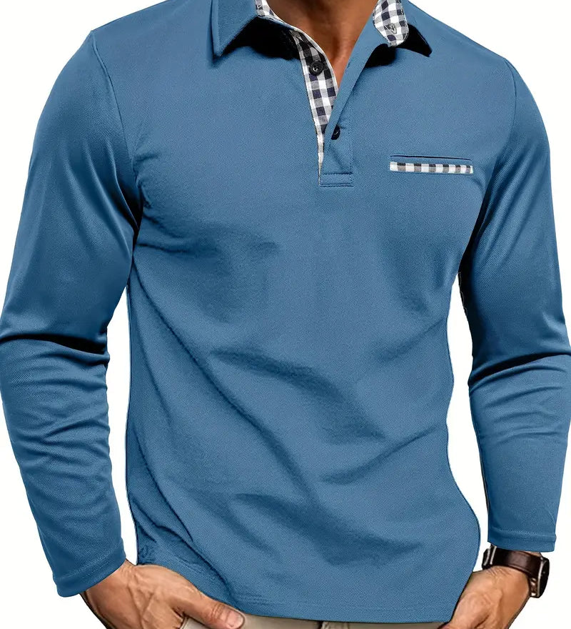 Leon | Long Sleeved Polo Shirt