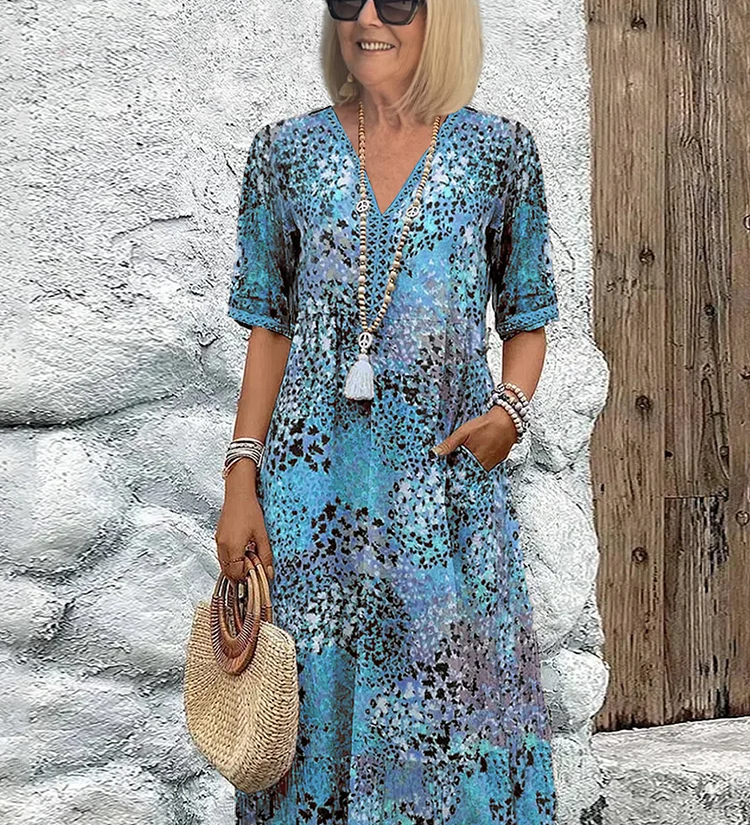 Colette™ | Vibrant Midi Dress