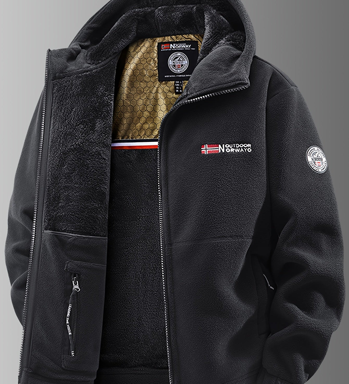 Nathaniel | Thermal Fleece Winter Jacket