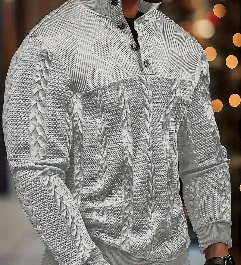 Dawson | Long Sleeve Sweater With Striped