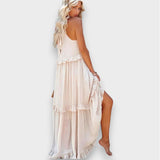 Alina | Sleeveless Dress with Ruffle Detail