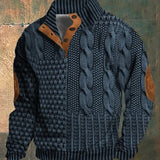 Lionel | Cozy Patterned Knit Sweater