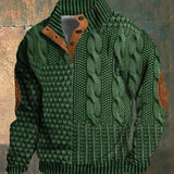 Lionel | Cozy Patterned Knit Sweater