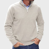 Italian Men’s Sweater with Zipper