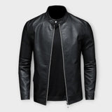 Harvey | Fitted Leather Jacket