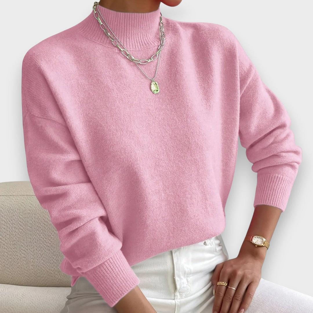 Erika | Elegant and Comfortable Roll Neck Jumper