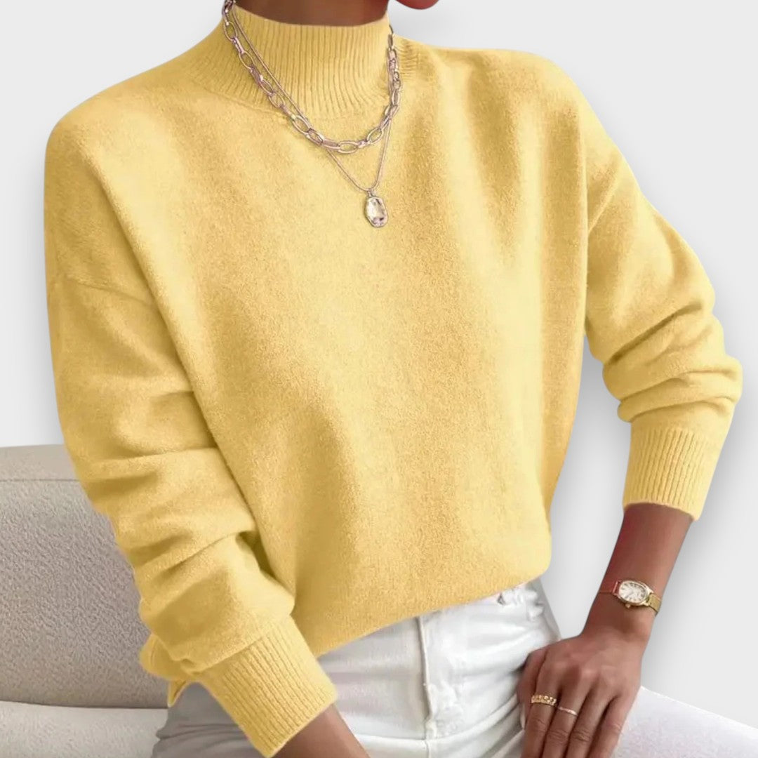 Erika | Elegant and Comfortable Roll Neck Jumper