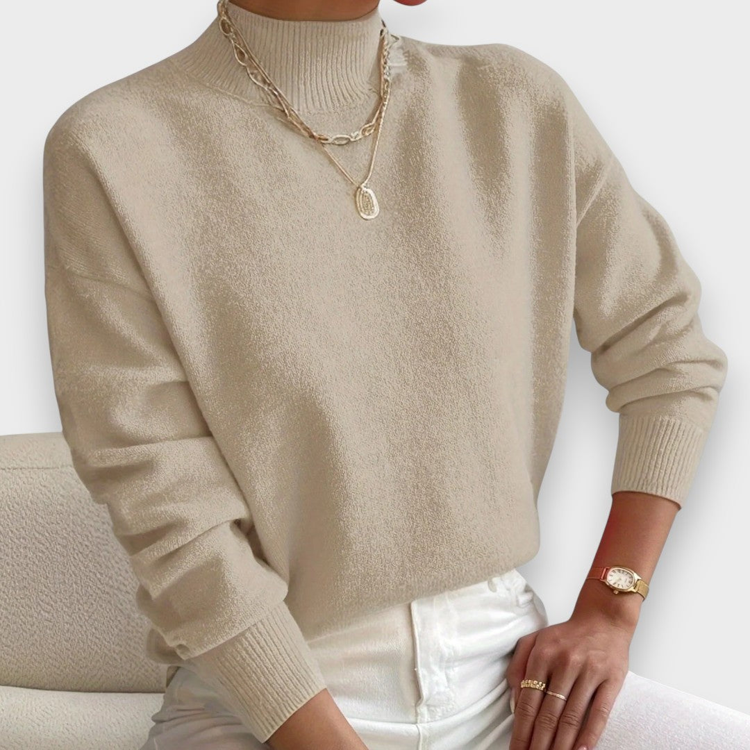 Erika | Elegant and Comfortable Roll Neck Jumper