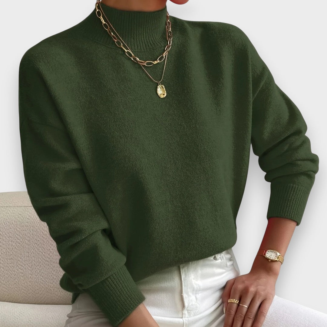 Erika | Elegant and Comfortable Roll Neck Jumper