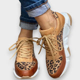 Nuria | Comfortable Leopard Sneakers