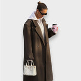 Viola | Oversized Coat in Wool Blend