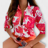 Blouse with Classic Collar