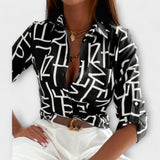 Blouse with Classic Collar