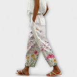 Airish – Characteristically Printed Casual Button Trousers